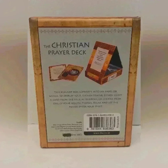 The Christian  Prayer Deck 52 Prayer Cards with Built-in Card Holder - Picture 4 of 6
